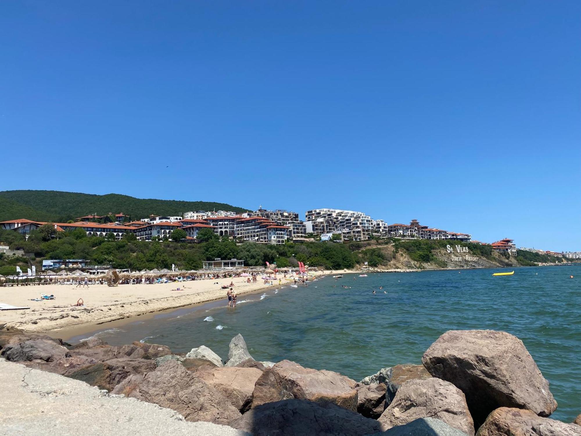 Horizon 10 'В' Apartment Sveti Vlas Bagian luar foto